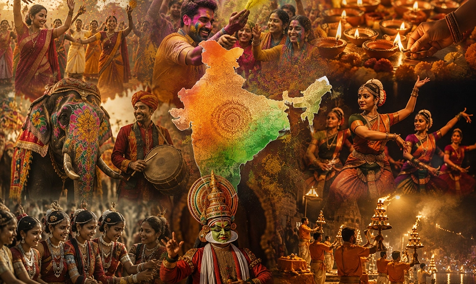 India Through Celebrations