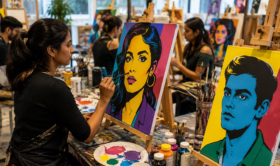 Pop Art portraits
