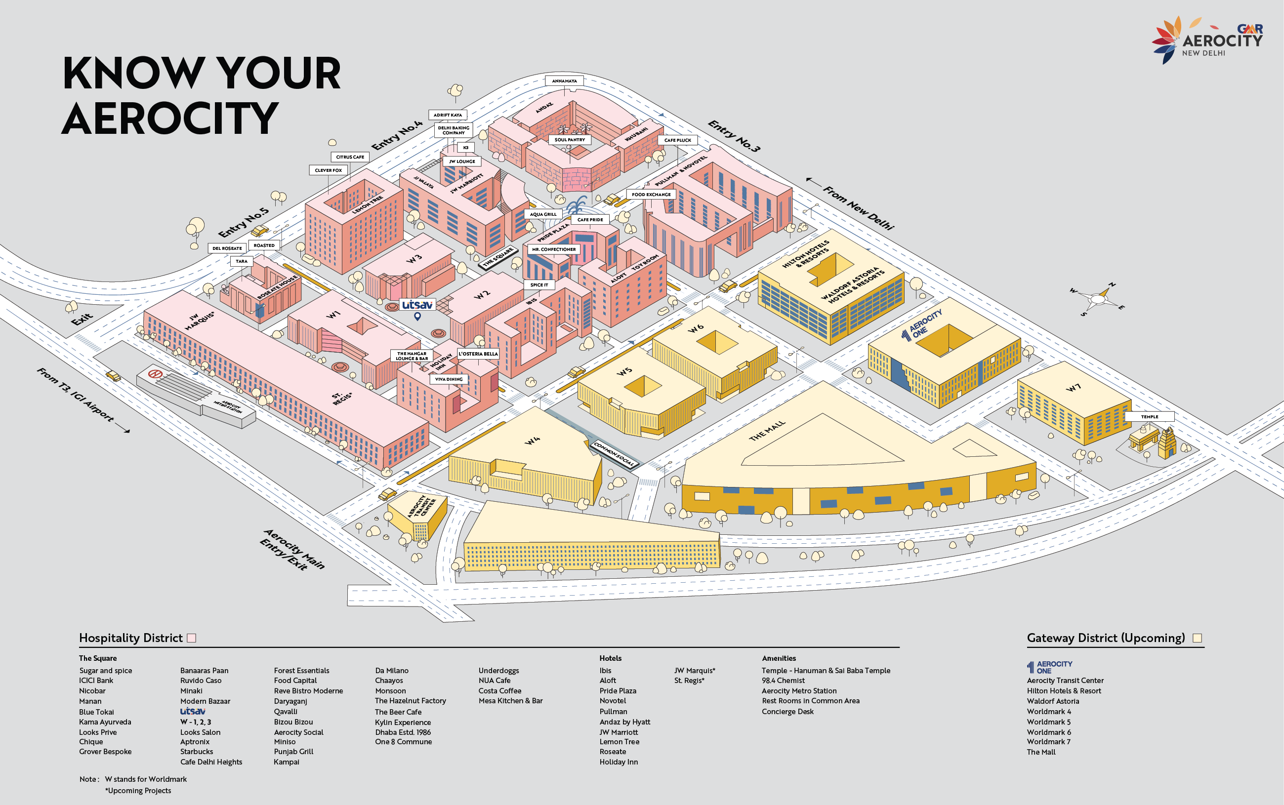 Aerocity Map