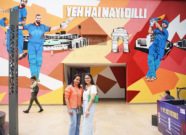 Delhi Capitals And GMR Aerocity Association